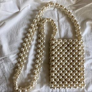 🌴Pearl mini crossbody bag💕